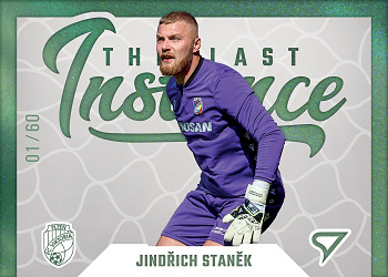 Jindrich Stanek Viktoria Plzen SportZoo FORTUNA:LIGA 2022/23 2. serie The Last Instance /60 #LI-01